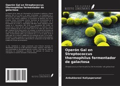Cover Operón Gal en Streptococcus thermophilus fermentador de galactosa