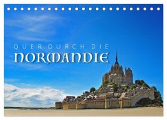 Cover Quer durch die Normandie (Tischkalender 2026 DIN A5 quer), CALVENDO Monatskalender