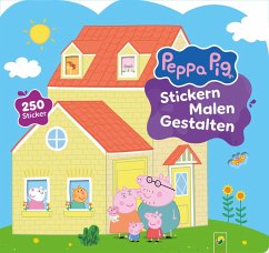 Cover Peppa Pig Stickern Malen Gestalten