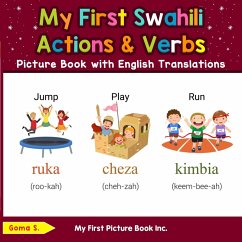 Cover My First Swahili Action & Verbs Picture Book with English Translations (Teach & Learn Basic Swahili words for Children, #8) (eBook, ePUB)