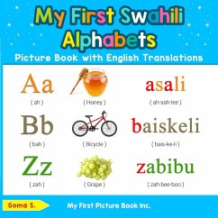 Cover My First Swahili Alphabets Picture Book with English Translations (Teach & Learn Basic Swahili words for Children, #1) (eBook, ePUB)