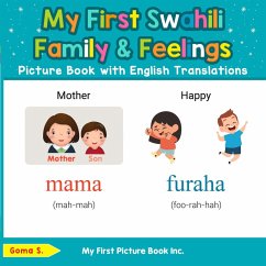 Cover My First Swahili Family & Feelings Picture Book with English Translations (Teach & Learn Basic Swahili words for Children, #9) (eBook, ePUB)