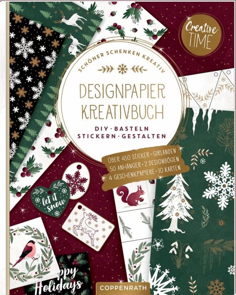 Designpapier-Kreativbuch Magic Winter Designpapier-Kreativbuch Magic Winter