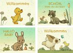 Mini-Grußkarten - Willkommen Mini-Grußkarten - Willkommen