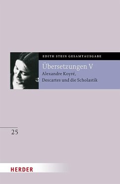 Cover Übersetzung von Alexandre Koyré, Descartes und die Scholastik