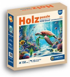 Holzpuzzle - Unterwasserwelt 150 Teile Cover Holzpuzzle - Unterwasserwelt 150 Teile