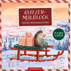 Cover Glitzer-Malblock - Frohe Weihnachten!