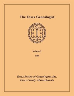 Cover The Essex Genealogist, Volume 9, 1989