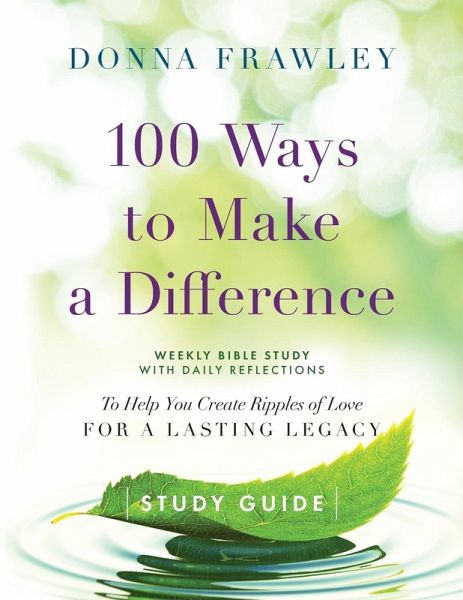100 Ways to Make a Difference 100 Ways to Make a Difference