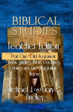 Cover Biblical Studies Teacher Edition Part One