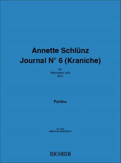 Schlünz, Annette Journal No 6 (Kranich) Ak Classical Buch