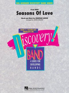 Cover Jonathan Larson, Seasons Of Love ( From Rent ) Concert Band Partitur + Stimmen