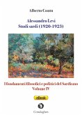 Alessandro Levi: Studi sardi (1920-1923) (eBook, ePUB)