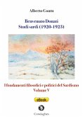 Benvenuto Donati: Studi sardi (1920-1923) (eBook, ePUB)