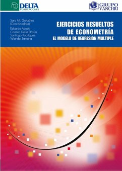 Cover Ejercicios Resueltos De Econometría: El Modelo De Regresión Multiple (eBook, PDF)