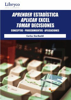 Cover Aprender Estadística. Aplicar Excel. Tomar Decisiones (eBook, PDF)