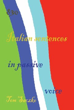 Cover 830 Italian Sentences In Passive Voice (eBook, ePUB)