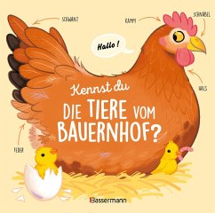 Cover Kennst du die Tiere vom Bauernhof? - Sachbilderbuch für Kinder ab 3 Jahren