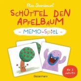 Schüttel den Apfelbaum - Memo-Spiel mit 40 Spielkarten im Karton. Ab 3 Jahren Schüttel den Apfelbaum - Memo-Spiel mit 40 Spielkarten im Karton. Ab 3 Jahren