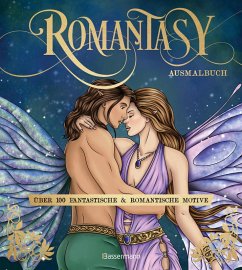 Cover Romantasy Ausmalbuch. Über 100 fantastische & romantische Motive