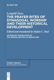 The Prayer Rites of Synagogal Worship and their Historical Development
