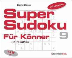 Supersudoku für Könner 9 - Krüger, Eberhard