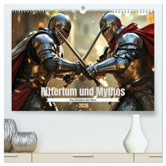 Rittertum und Mythos - Das Zeitalter der Ehre (hochwertiger Premium Wandkalender 2026 DIN A2 quer), Kunstdruck in Hochglanz