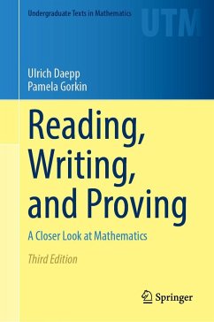 Reading, Writing, and Proving - Daepp, Ulrich;Gorkin, Pamela