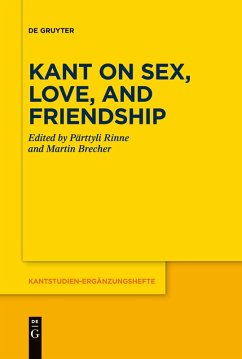 Kant on Sex, Love, and Friendship