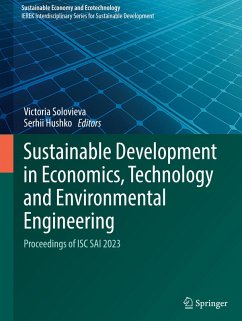 Sustainable Development in Economics, Technology and Environmental Engineering