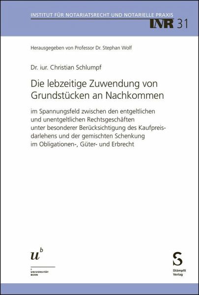 Die lebzeitige Zuwendung von Grundstücken an Nachkommen