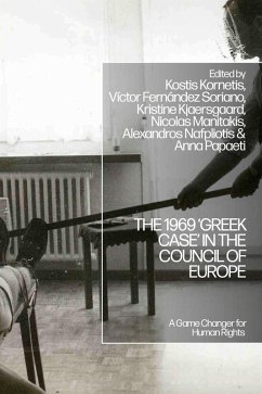 Cover The 1969 'Greek Case' in the Council of Europe