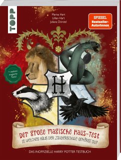 Cover Der große magische Haus-Test. Das inoffizielle Harry Potter Testbuch