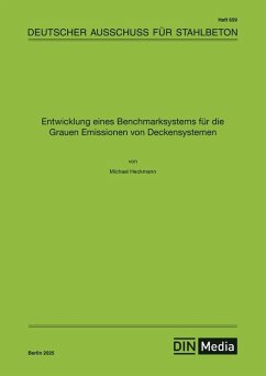 Cover Entwicklung eines Benchmarksystems für die Grauen Emissionen von Deckensystemen