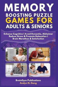 Cover MEMORY BOOSTING PUZZLE GAMES for ADULTS & SENIORS