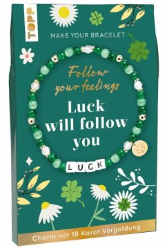 Cover Follow your Feelings - Make your bracelet - Schmuckset Luck