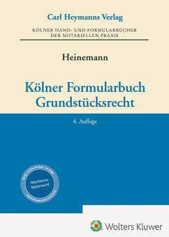 Cover Kölner Formularbuch Grundstücksrecht