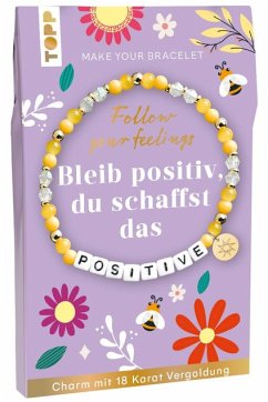 Cover Follow your Feelings - Make your bracelet - Schmuckset Positive