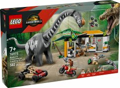 Cover LEGO® Jurassic World 76973 Raptor & Titanosaurus: Große Fährtensuche