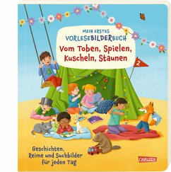 Cover Mein erstes Vorlese-Bilder-Buch: Vom Toben, Spielen, Kuscheln, Staunen  
