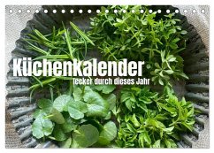 Cover Küchenkalender - lecker durch dieses Jahr (Tischkalender 2026 DIN A5 quer), CALVENDO Monatskalender