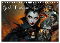 Goth Fantasie (Wandkalender 2026 DIN A4 quer), CALVENDO Monatskalender