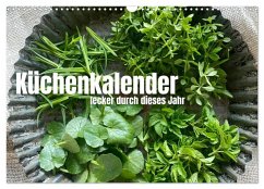Cover Küchenkalender - lecker durch dieses Jahr (Wandkalender 2026 DIN A3 quer), CALVENDO Monatskalender