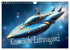 Cover Kosmische Extravaganz (Wandkalender 2026 DIN A4 quer), CALVENDO Monatskalender