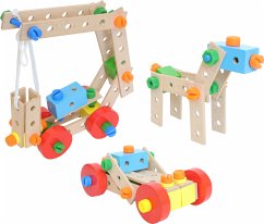 Cover SpielMaus Holz DIY Konstruktions-Set, 90-teilig