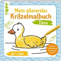 Cover Mein allererstes Kritzelmalbuch Tiere