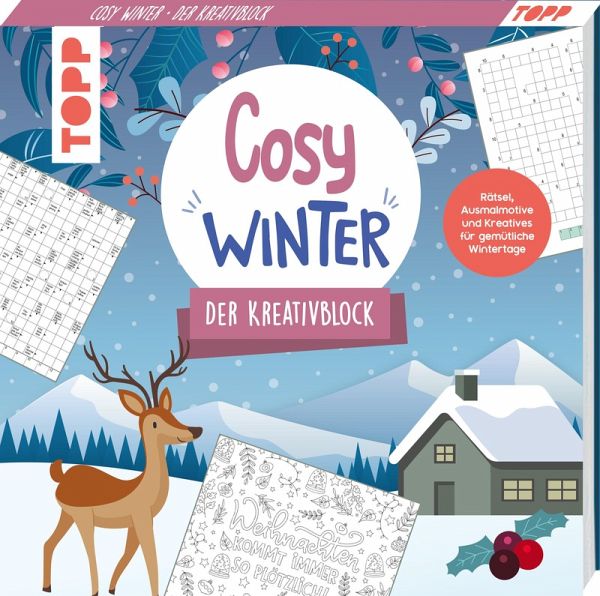 Cosy Winter. Der Kreativblock Cosy Winter. Der Kreativblock