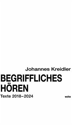 Cover Begriffliches Hören