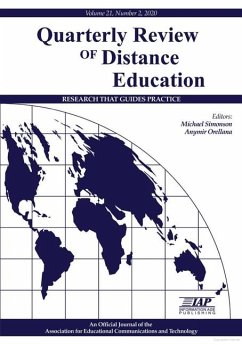 Cover Quarterly Review of Distance Education Vol 21 Issue 2
