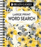Brain Games - Large Print Word Search (Floral) Brain Games - Large Print Word Search (Floral)